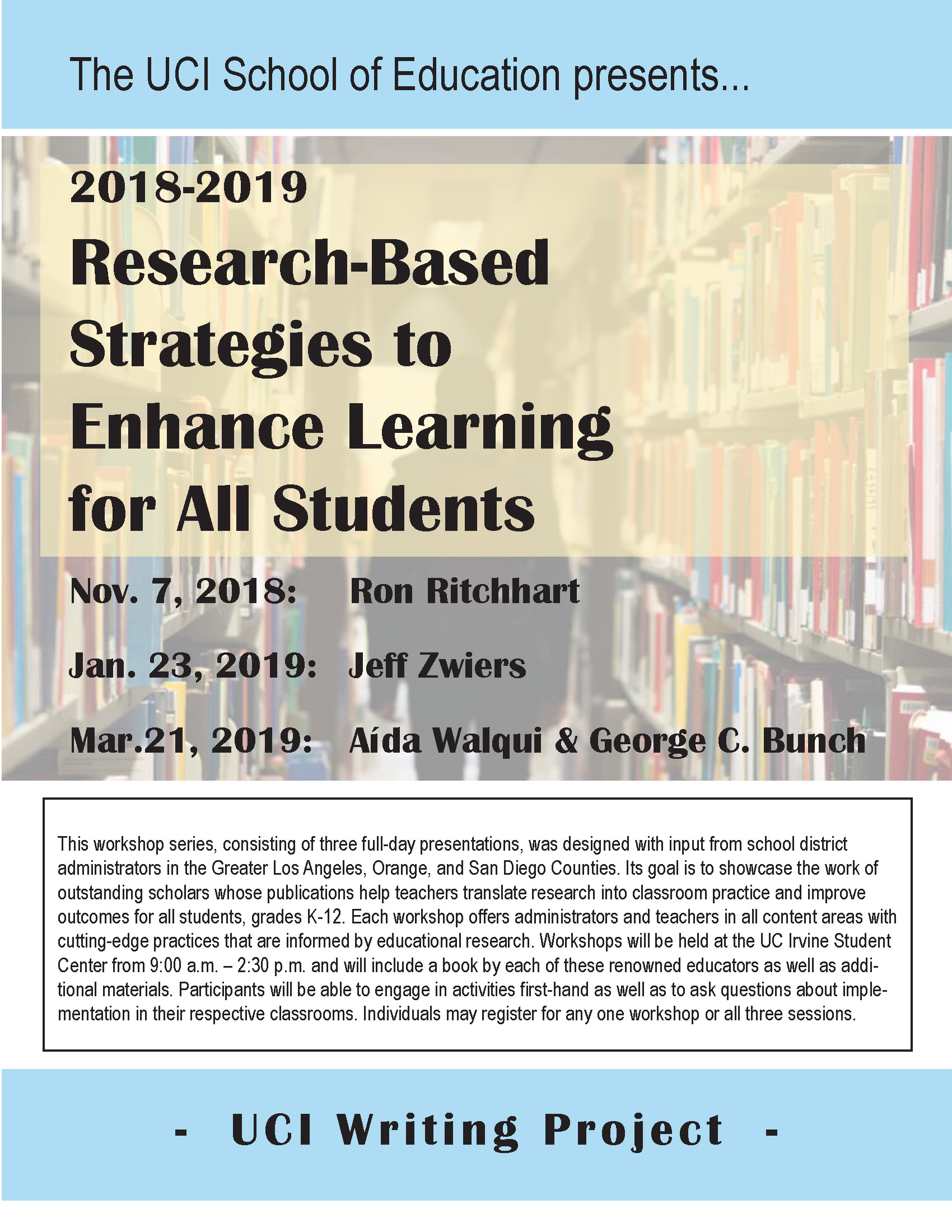 2018-2019 Researched-Based Strategies to Enhance Learning for All Students